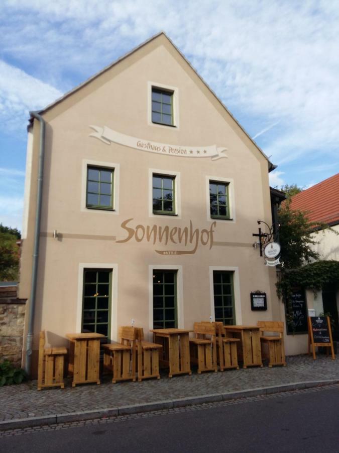 Wirtshaus Sonnenhof Otel Radebeul Dış mekan fotoğraf